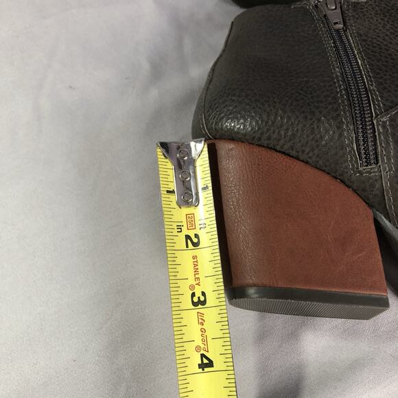 Korks Kork-Ease ROANA Ankle Booties Leather Boots Women's Brown Lace-Up Size 7M - Picture 5 of 10